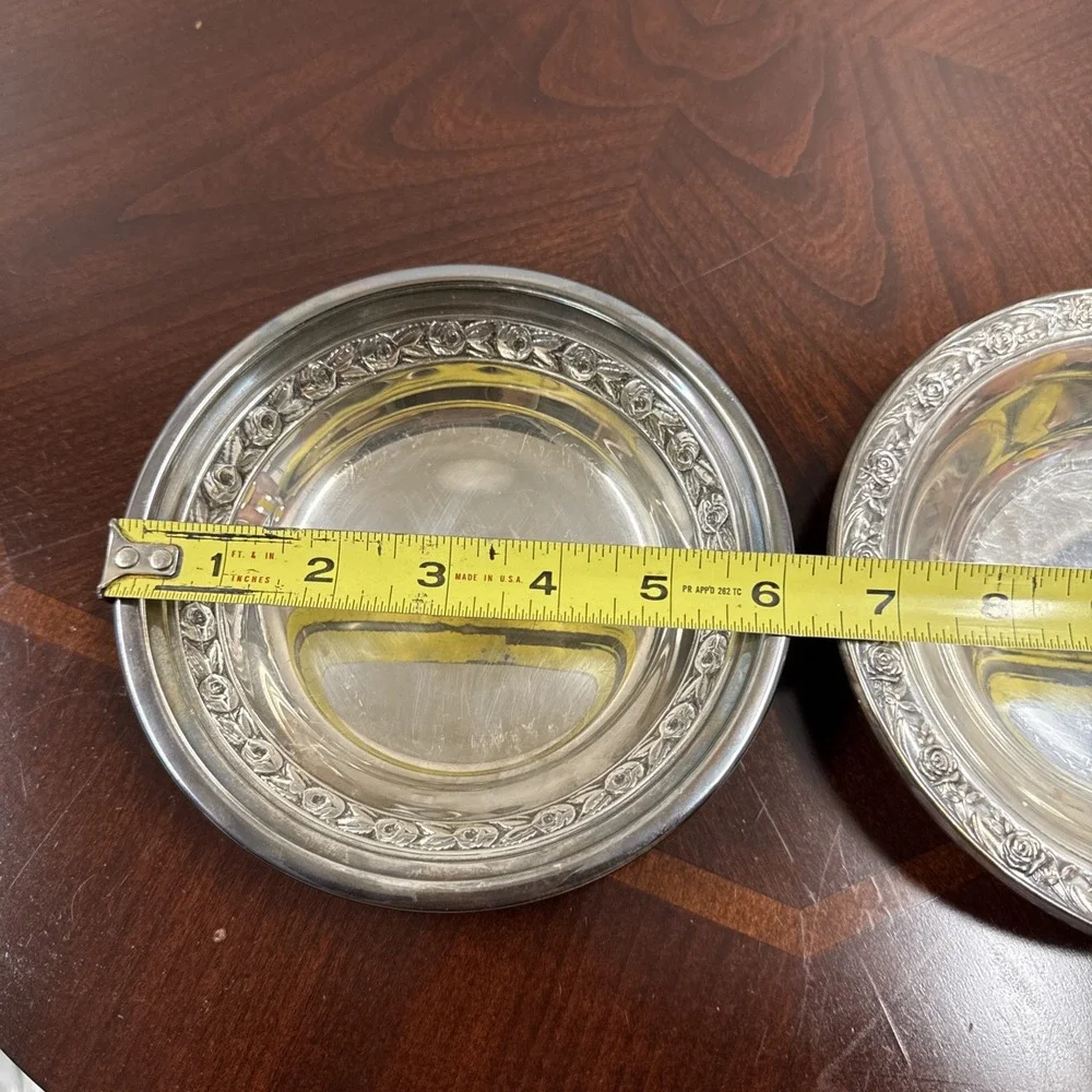 Vintage‎ Reed & Barton 1204 Nut Dish Silver Plate 6.25